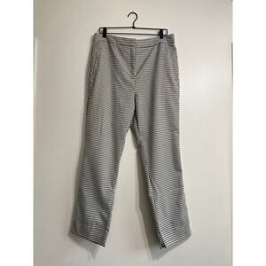 Worthington Slim Ankle Pants - Size Large, Houndstooth